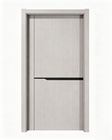 Porte extérieure de luxe pour hôtels et maisons avec panneaux isolants et revêtement imperméable