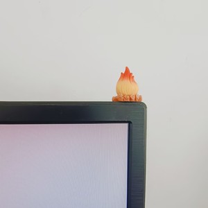 Modelo de Fuego de Campamento, Llama Artificial de Resina, Micro Miniaturas, Adorno de Tronco para Paisajismo, Miniatura para Manualidades - Product Image 3