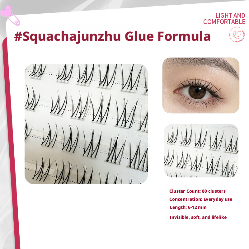 glue-on lashes
