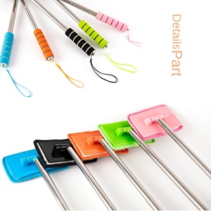 Ruida en plastique écologique petite serpillière rétractable mains libres propre tableau noir pour les écoliers enfants Mini - Product Image 4