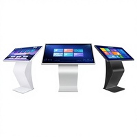 Écran plat interactif OEM & ODM, écran interactif multi-touch pour bureau, publicité, surface anti-reflet