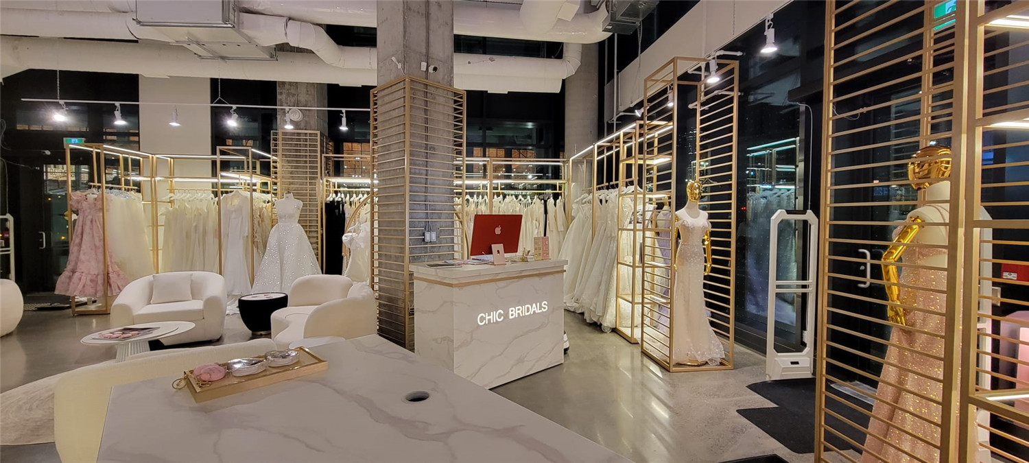 Soluzioni per negozio di abiti da sposa