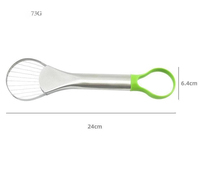 RVS Fruit- en Groentegereedschap Multifunctioneel 3-in-1 Avocado-ontpitter, -snijder en -slicer