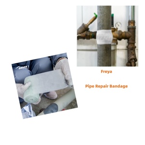 Cinta de Reparación de Tuberías de Curado Rápido Resistente a la Corrosión, Cinta de Reparación Reforzada con Fibra de Vidrio para Tuberías Agrietadas - Product Image 1