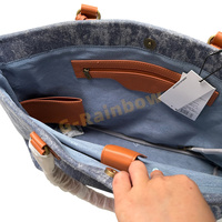 Sac de transport personnalisé et durable pour Mahjong, sac de voyage robuste en toile de coton naturel 24 oz