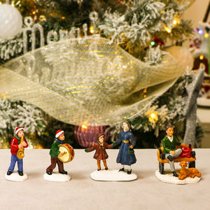 Figurines <span class=keywords><strong>de</strong></span> Noël personnalisées en résine, designs artisanaux pour les décorations <span class=keywords><strong>de</strong></span> bureau des enfants - Product Image 5