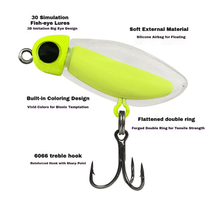 <span class=keywords><strong>Esca</strong></span> Artificiale Galleggiante Topwater a Forma di Matita, Minnow Silenzioso a Insetto <span class=keywords><strong>per</strong></span> Trota, Bocca di Cavallo, Rigata Argentata, Rotonda - Product Image 3