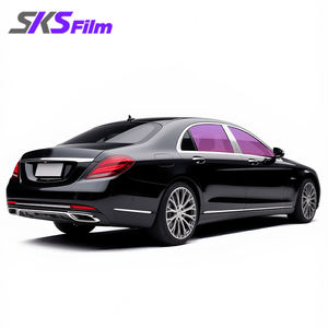 Rote dekorative Folie Chamäleon Tönung Sichtschutz fenster <span class=keywords><strong>Auto</strong></span> folien Keramik Sicherheits fenster folie Vlt 75 UV-Schutz Aut ofens ter Solar - Product Image 3