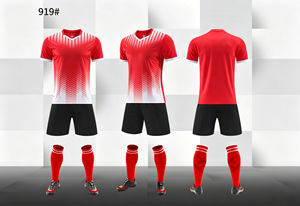 Seragam Klub Sepak Bola Sekolah 2026 Jersey Sepak Bola Logo Kustom Lengan Pendek Set Pakaian Olahraga Latihan Sepak Bola Pria Anak-anak Keluarga - Product Image 4