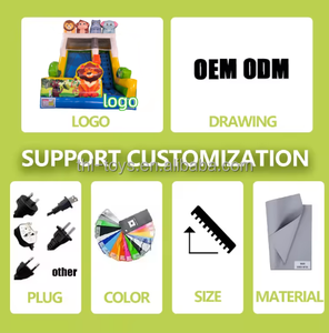 Structures gonflables aquatiques d'extérieur à thème animalier en PVC, avec toboggan commercial et logo personnalisé, pour enfants, vente en gros à prix abordable - Product Image 6