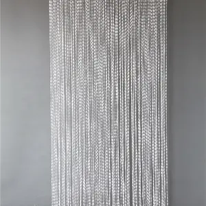 Nhà Máy Cung Cấp Trắng Polyester Rope Door Curtain