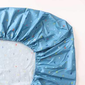 Usine personnalisée Non toxique doux 3 pièces taie d'<span class=keywords><strong>oreiller</strong></span> housse de <span class=keywords><strong>couette</strong></span> drap housse enfants bébé berceau ensemble de literie - Product Image 4