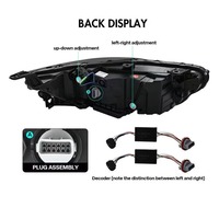 Phares avant Hetop pour Accord 11e génération 2023-2025 – Amélioration des feux avant de voiture à LED avec DRL et accessoires style « Demon Eye »