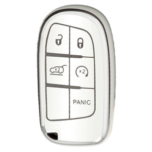 Huanyue Car Key Cover Tpu Customizable For Jeep Dodge Chrysler Fiat Srt Grand Cherokee Journey - Product Image 2