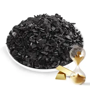 KELIN 1000 Iodine Value 6x12mesh Coconut Shell Activated Carbon For Gold Processing Recovery Refining