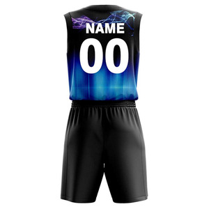 Uniforme de Baloncesto Unisex Personalizado de Alta Calidad 2026 / Conjunto de Uniforme / Uniformes de Baloncesto Profesionales Antibacterianos de Secado Rápido - Product Image 2