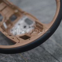 Zhous Design Accessoires de voiture Pièces automobiles Conduite Intérieur Volant en bois marron personnalisé pour Range Rover L460