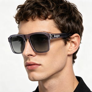 Lunettes de soleil polarisées de luxe surdimensionnées <span class=keywords><strong>UV</strong></span> <span class=keywords><strong>400</strong></span> pour hommes et femmes 2026 – Protection <span class=keywords><strong>UV</strong></span>, monture en acétate de designer - Product Image 1