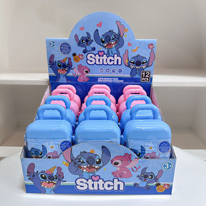12PCS al por mayor, Cajas Sorpresa de Figuras de Acción de Loli Stitch, Lindas y Creativas, con Diseño de Maleta y Colgante Llavero, Caja Sorpresa Única - Product Image 3