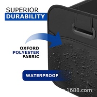 Organisateur de coffre de voiture pliable, conteneur de rangement multi-poches, accessoires de voiture, gadgets pour l'intérieur du véhicule