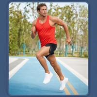 Canotta da Palestra di Alta Qualità ad Asciugatura Rapida e Traspirante, Design Personalizzato OEM con Logo Stampato, Canotta Leggera Senza Maniche per Corsa