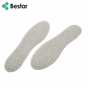 Soffio morbido lattice adulto Unisex confortevole perforato assorbono umidità asciugamano tessuto scarpa soletta - Product Image 5