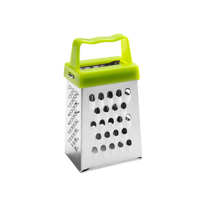 Phụ Kiện Nhà Bếp Của Nhãn Hiệu Vắt 3 Inches 4 Side Đa-Chức Năng Thép Không Gỉ Trái Cây Rau Pho Mát Gừng Mini Hộp Vắt Tay - Product Image 2