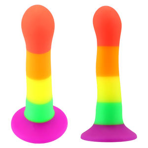 ฟรีกล่องที่กําหนดเอง - 175 มม.ซิลิโคนDildoปลอมอวัยวะเพศชายพร้อมถ้วยดูดที่มีสีสันAnal Plug Clitor Stimulatorเร้าอารมณ์ผู้ใหญ่ผลิตภัณฑ์ - Product Image 4