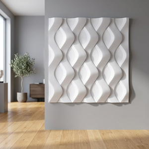 Modern 3D Marble Look 30x30cm Digital Ceramic Glazed Floor Tiles Gray Bedroom Interior Design - Product Image 4
