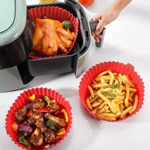 Utensilios de Cocina de Silicona Antiadherentes, Libres de BPA, Aptos para Alimentos, Reutilizables, para Freidoras de Aire, Hornos, Moldes para Hornear Ecológicos, Platos para Cocinar - Product Image 6