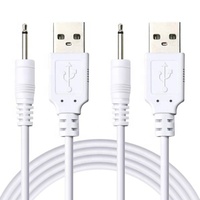 Adaptateur USB vers DC 2.5mm, cordon de charge rapide, mini jack 2.5mm, mono