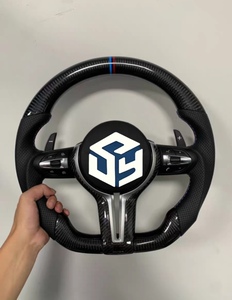 Volant en cuir pour Série 4 M4 F82 M4CS F32 F33 F36 avec fibre de carbone et design sportif de luxe pour A3 Camry - Product Image 1