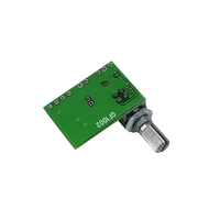 Carte amplificateur numérique PAM8403 Mini 5V avec contrôle du volume, alimentation USB, module d'alimentation audio de classe D pour enceintes portables