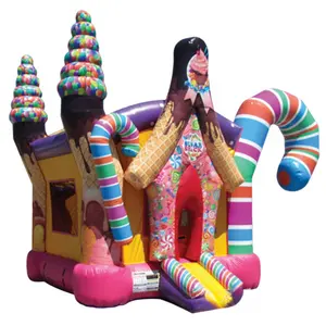 Custom PVC Tarpaulin Bounce House Jumping Castle Inflatable Bouncy Castle Backyard Party Rental