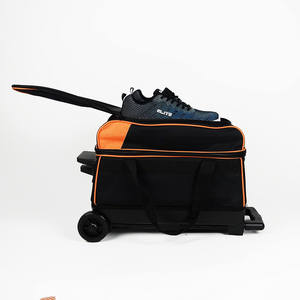 Bolsa de Bolos de Doble Rodillo con Compartimento Separado para Zapatos, Resistente, para Zapatos de Bolos, Muestra Gratis - Product Image 5