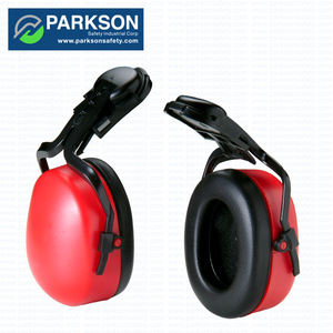Orejeras de Casco Tipo Diadema Reutilizables Sin Metal EP-187 NRR 30dB CE ANSI Material PVC Reducción de Ruido Protección Auditiva - Product Image 3