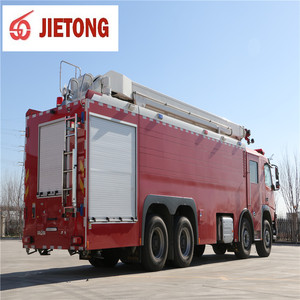 รถดับเพลิงทาวเวอร์น้ำและโฟมความสูง25เมตรสำหรับงานหนักรถบูมแบบยืดหดได้ความจุ16ตัน - Product Image 4