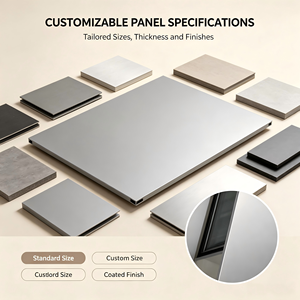 Panneau mural en alliage d'aluminium pour façade, revêtement de façade, plaque de montage au plafond plat pour l'extérieur des bâtiments - Product Image 5