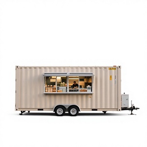 Barra de Contenedor Marítimo Contemporánea de 20 pies para Cafetería, Restaurante o Uso en la Playa - Cafetería al Aire Libre Totalmente Equipada con Diseño Robusto - Product Image 1
