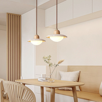 Suspension luminaire en travertin pour table de salle à manger, îlot de cuisine, 3 lumières, lustre, lampe suspendue, style nordique, pierre jaune, rectangulaire