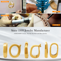 14K solide véritable or jaune résultats de bijoux fermoir conteneur bijoux accessoire en or pour collier à faire soi-même fabrication de bracelets
