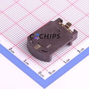 BS-08-B2AA025-R Button & Strip Battery Connector SMD Connector Battery Holder CR2032 Phosphor Bronze - Product Image 2