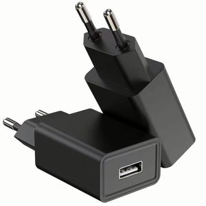 อะแดปเตอร์ชาร์จโทรศัพท์มือถือแบบขายส่ง 5v1a ช่องเสียบ USB สำหรับชาร์จโทรศัพท์มือถือ รองรับปลั๊ก US EU - Product Image 4