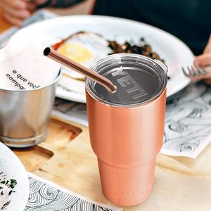 Tùy Chỉnh Sinh Thái Thân Thiện Vàng Tăng Tái Sử Dụng Kim Loại Rơm - Product Image 5