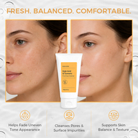 Nettoyant Moussant Personnalisé à l'Acide Kojique, Curcuma, Acide Hyaluronique, Niacinamide et Vitamine C Éclaircissant pour le Visage Adulte – OEM ODM