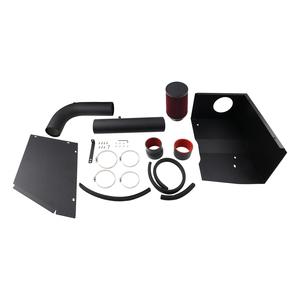 Kit de Filtro de Aire Frío Extendido de Alto Rendimiento AOSU, Negro y Rojo, para Land Cruiser 1FZ-FE AIM099-BK-RD - Product Image 1