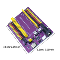 Carte ESP32 Modules WiFi de développement 38 broches ESP32S Carte de dérivation universelle ESP32 Carte d'extension sans fil WiFi multifonctionnelle