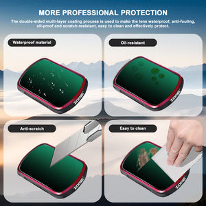 Liga de alumínio leve ZOMEI e vidro temperado Lente magnética Filtros Soft Streak Soft Black para OSMO POCKET 3 - Product Image 5