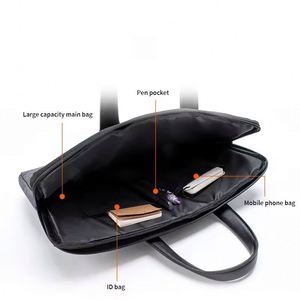 High Quality Oxford Cloth Conference Bag Eco Friendly <b>Briefcase</b> 15.6 Inch Laptop Bag With Pocket Waterproof - Product Image 3