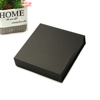 Boîte de parfum magnétique noir, vide, personnalisé, pour 5 flacons, 1 pièce